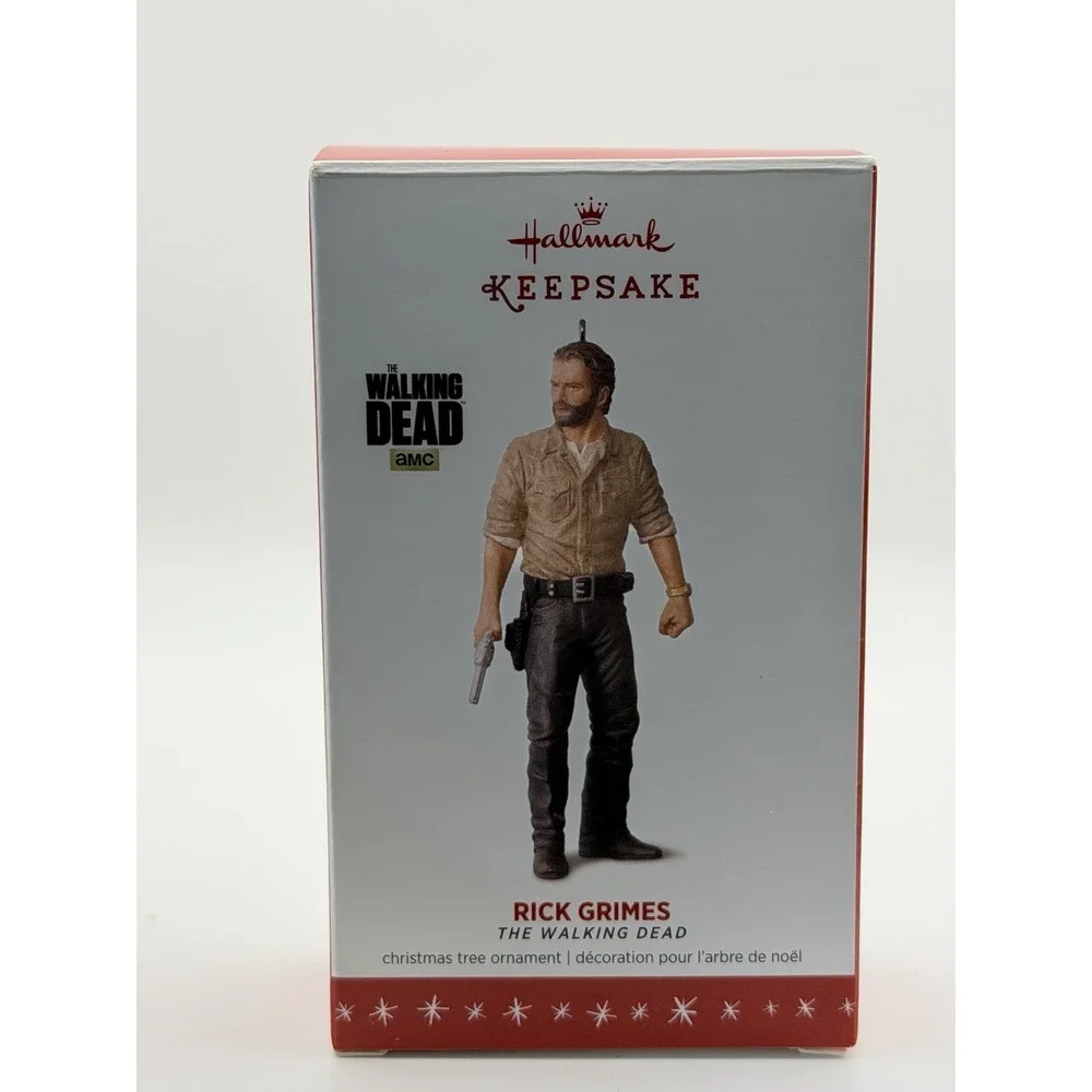 Rick Grimes The Walking Dead AMC Hallmark Keepsake Christmas Tree Ornament 2016
